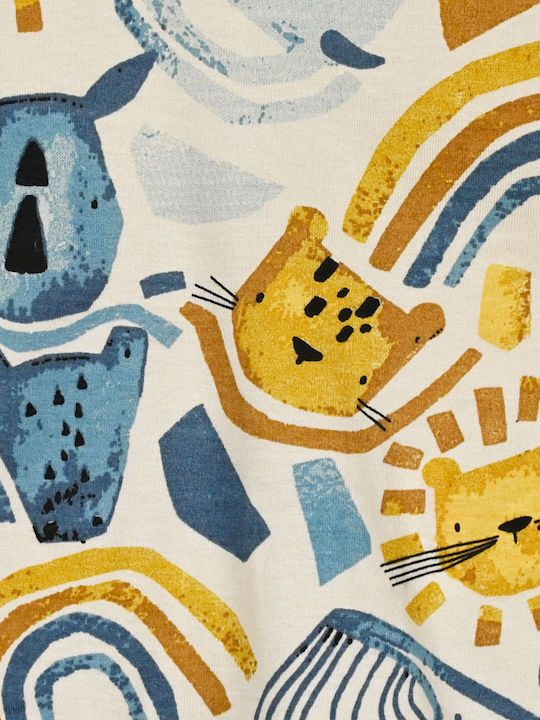 Kinder-Set mit Shorts Sommer 2Stück Ink Wild Animals