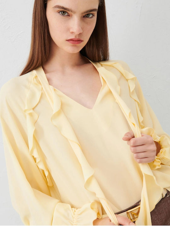 Women's Blouse Yellow
