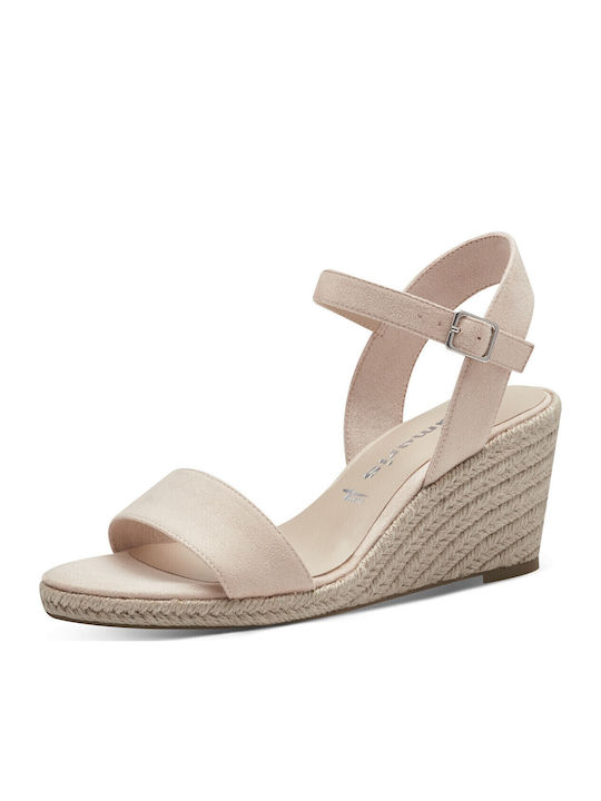 Anatomic Women's Ankle Strap Platforms Pink