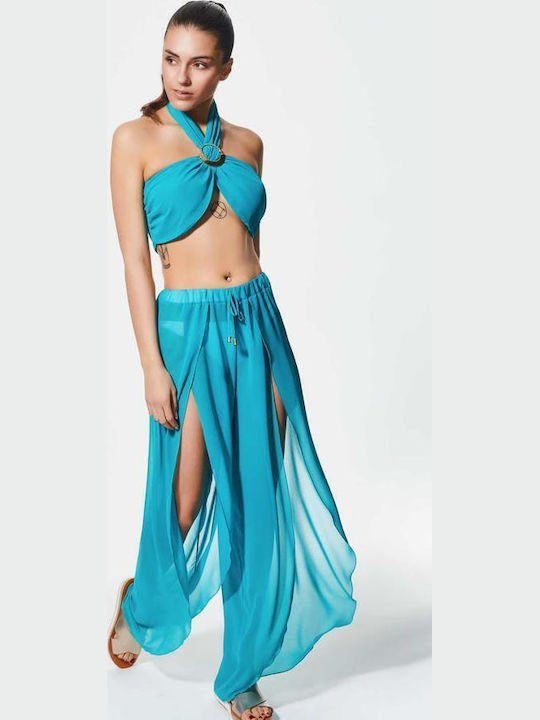 Γυναικείο Καλοκαιρινό Crop Top Λευκό