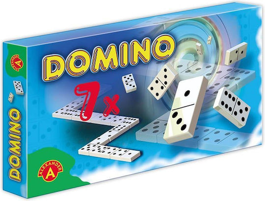 Board Game Domino for 1-5 Players 5+ Years Old (EN) Alexander Toys