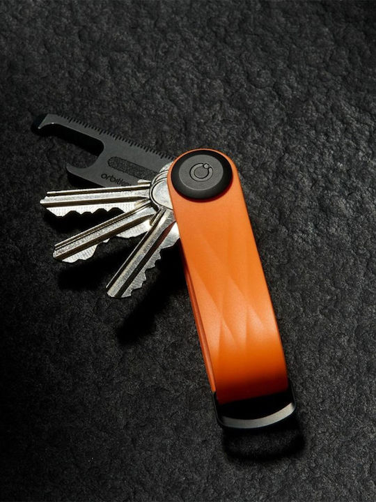 Orbitkey Κλειδοθήκη Πορτοκαλί Orbitkey Κλειδοθήκη Πορτοκαλί