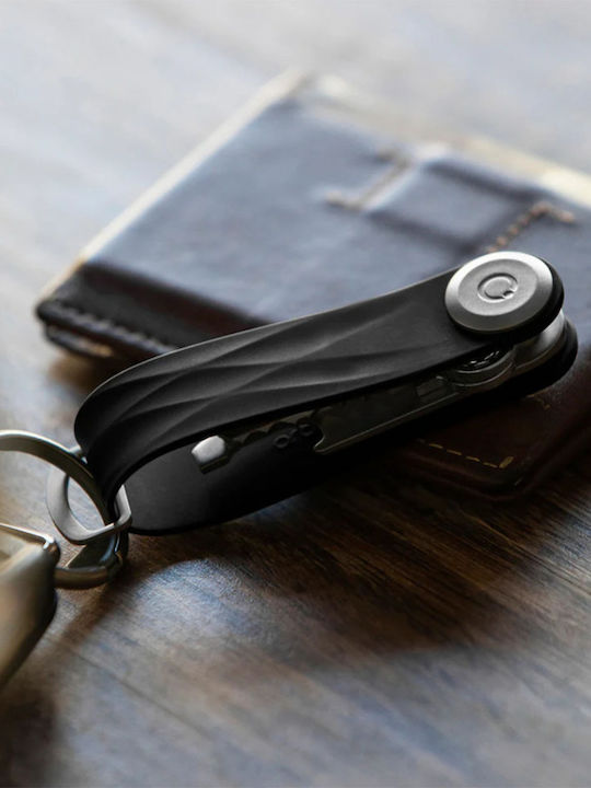 Orbitkey Κλειδοθήκη Μαύρη