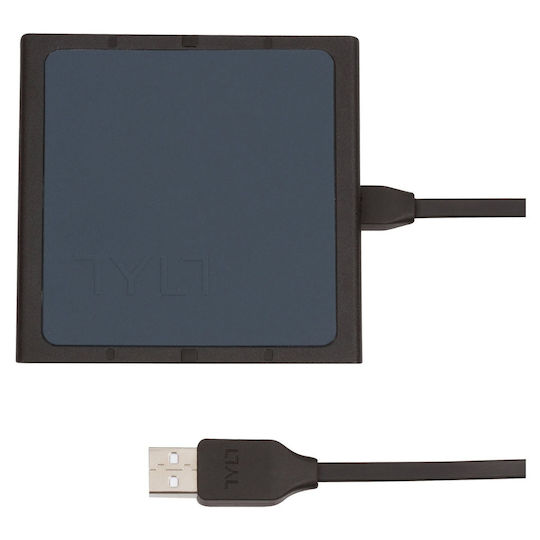 Tylt Ασύρματος Φορτιστής (Qi Pad) Γκρι (VUSOLOGY-T)