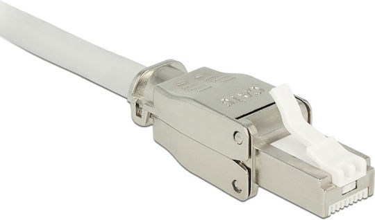 Powertech Βύσμα RJ-45 Ασημί CAB-N351