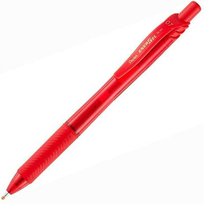 Pentel Energel Stilou 0.35mm cu Roșu Cerneală 12buc