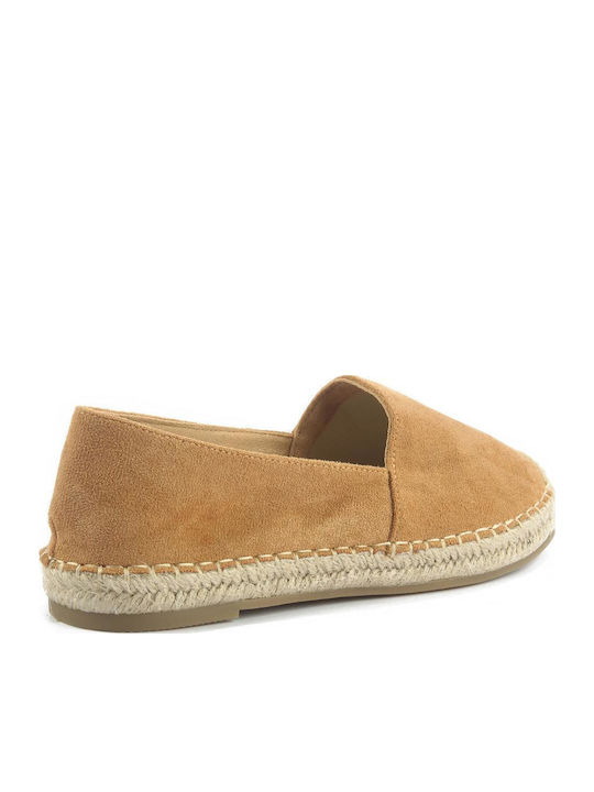 Women's Suede Espadrilles Brown