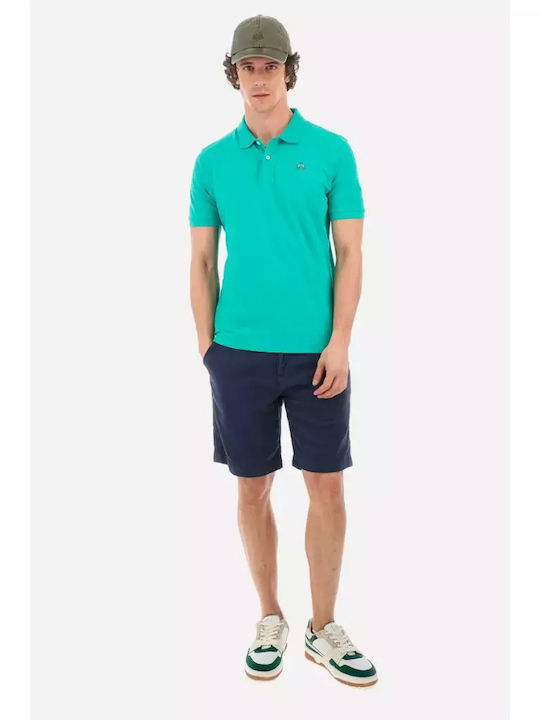 La Martina Stretch Ανδρική Μπλούζα Polo Vivid Green