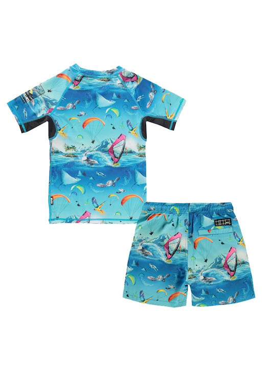 Molo. Kids Swimsuit Top & Shorts “Passion For Motion”