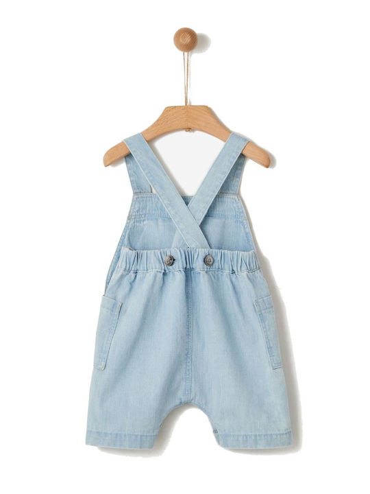 Yell-oh. Children's Denim Light Overalls & T-shirt