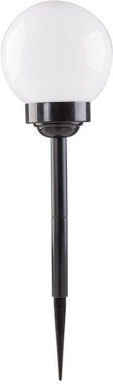 Volteno Solarleuchte Ball 24W mit Kaltweiß Licht 6500K IP44 25cmx25cmx73cmcm