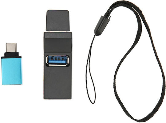 Hub 3 Θυρών USB 3.0 με σύνδεση USB-A