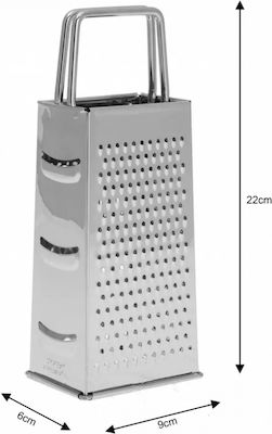 KING Hoff Inox Cheese Grater 9x6x22cm