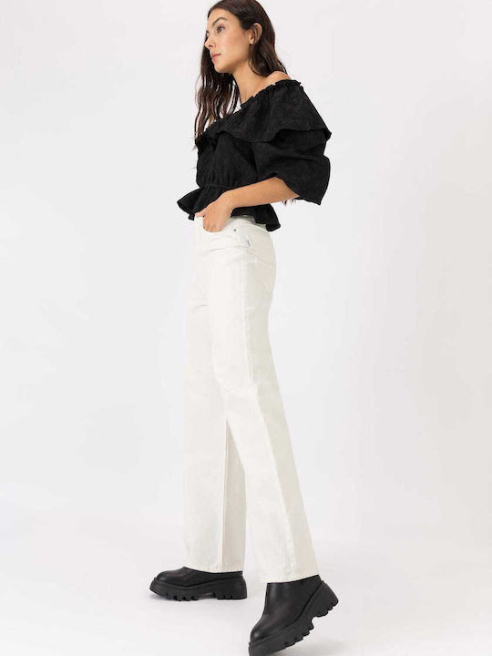 Tiffosi Women's Jean Trousers White