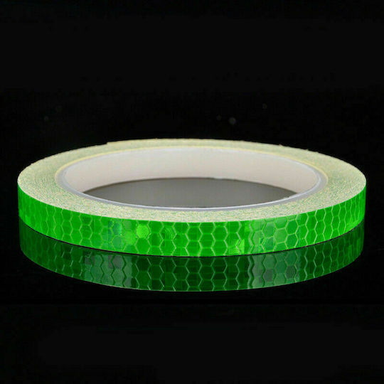 Bandă Adezivă Reflectorizantă Din Plastic Verde 3m x 1cm