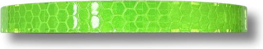 Bandă Adezivă Reflectorizantă Din Plastic Verde 3m x 1cm