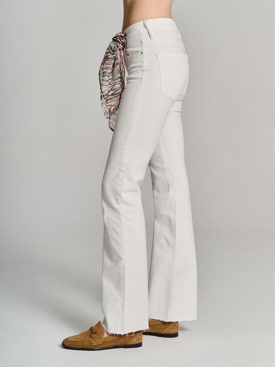 Beatrice Damenjeans Off White