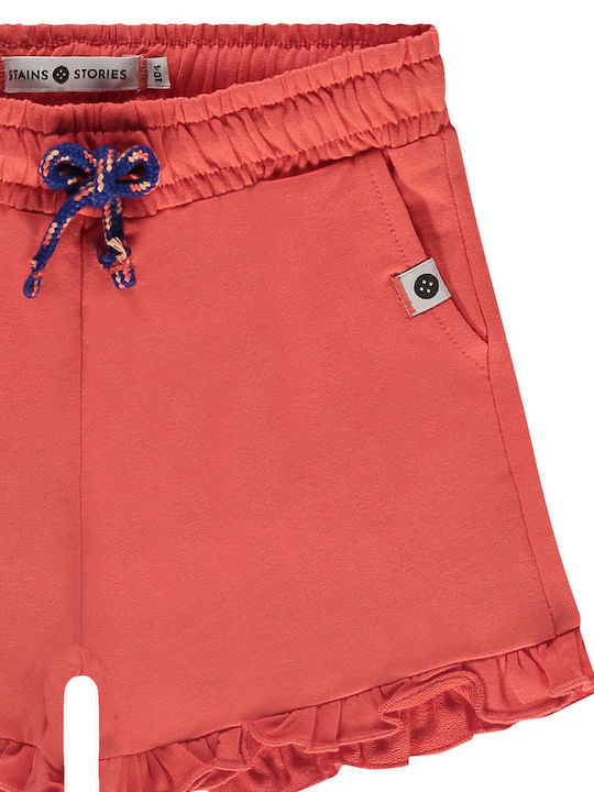 Kinder-Shorts/Bermudas Stoff Orange