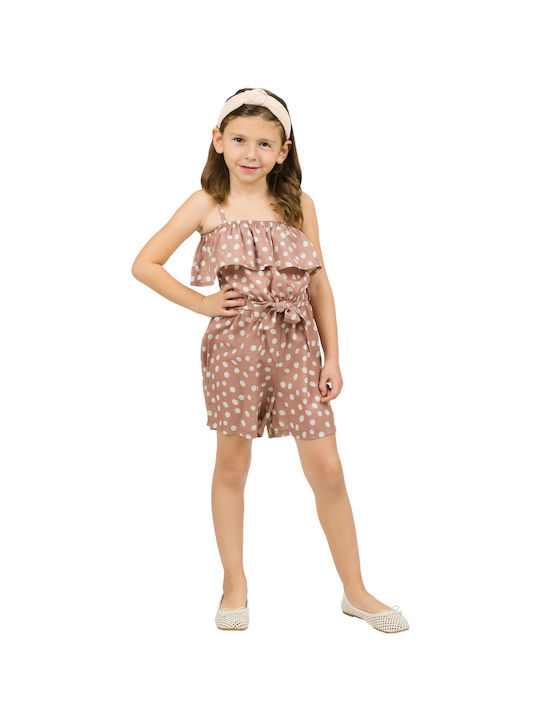 Energiers Kids One-piece Fabric Shorts/Bermuda camel