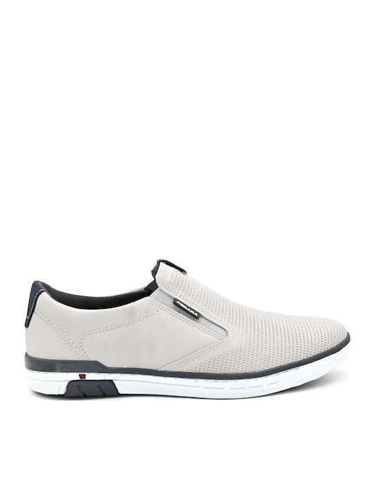 Mocasini din Piele pentru Bărbați Pegada 5124-1930-503 Gri Mocasini din Piele pentru Bărbați Pegada 5124-1930-503 Gri