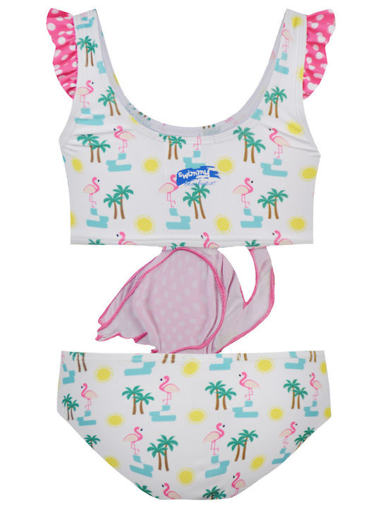 Energiers Flamingo Kinder Badeanzug Bikini Printed