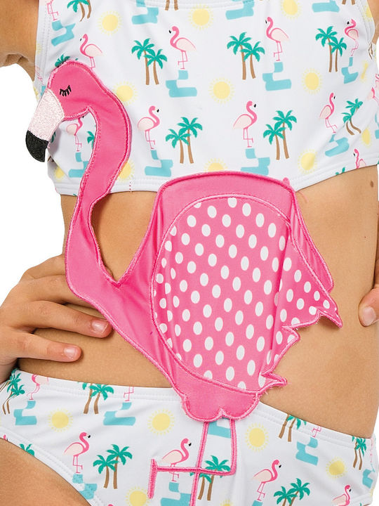 Energiers Flamingo Kinder Badeanzug Bikini Printed