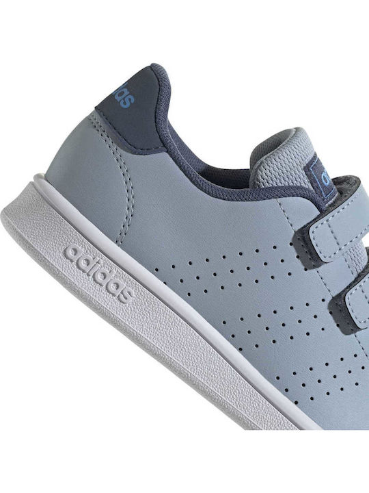 Advantage Cf C Kids Sneakers with Scratch Blue
