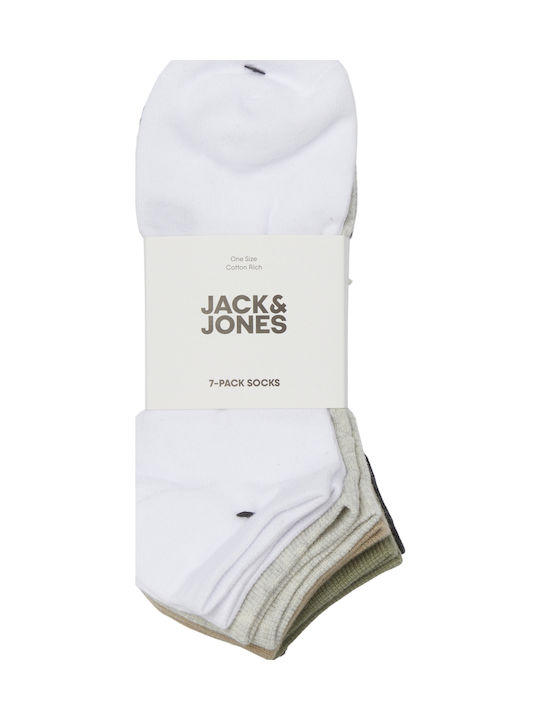 Jack & Jones Bărbați Șosete Uni Multicolor 7Pachet
