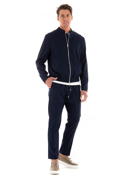 I'm Brian Jacket - Dark Blue (Men's Jacket Dark Blue - Giu2824-dark Blue)