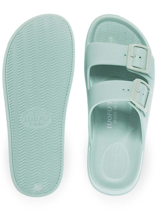 Flip Flops in Sandal Style in Green Colour