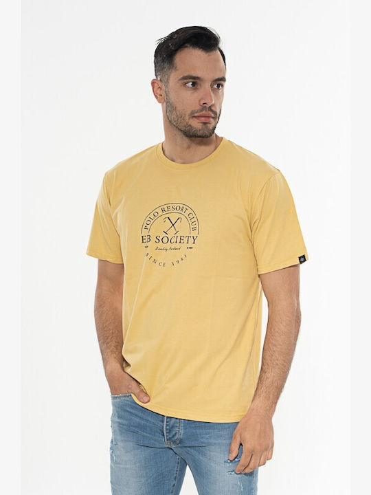 Everbest T-shirt with Print 242802 Yellow Yellow