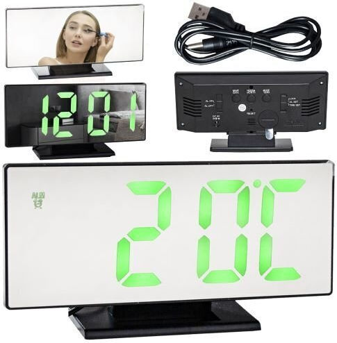 Ceas De Masă Digital Led Alb ZY11073QWS21