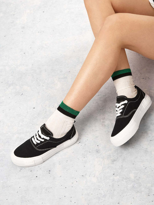 One Way Sk Classic Women's Flatforms Sneakers Black