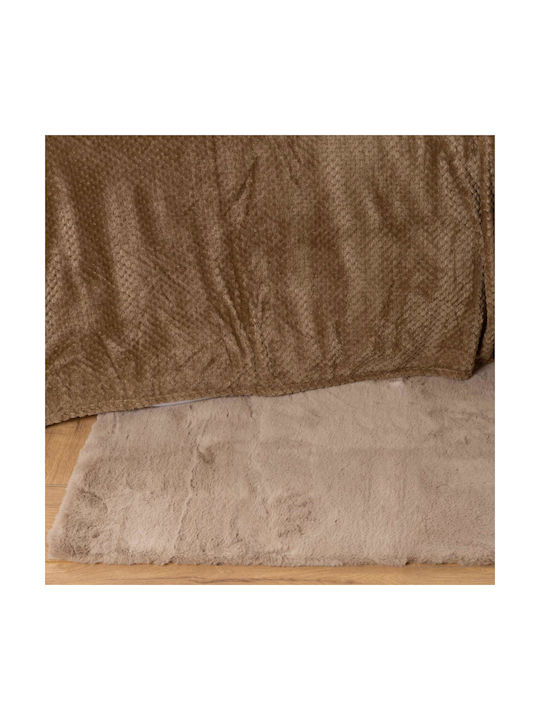 Lin De Luxe Rug Rectangular Beige