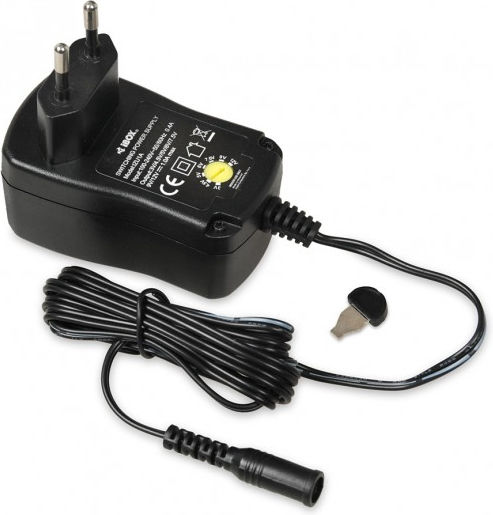 iBox Adaptor Universal De Alimentare Reglabil Cu Tensiune 12 1A Și Putere 12W (IZU1A)