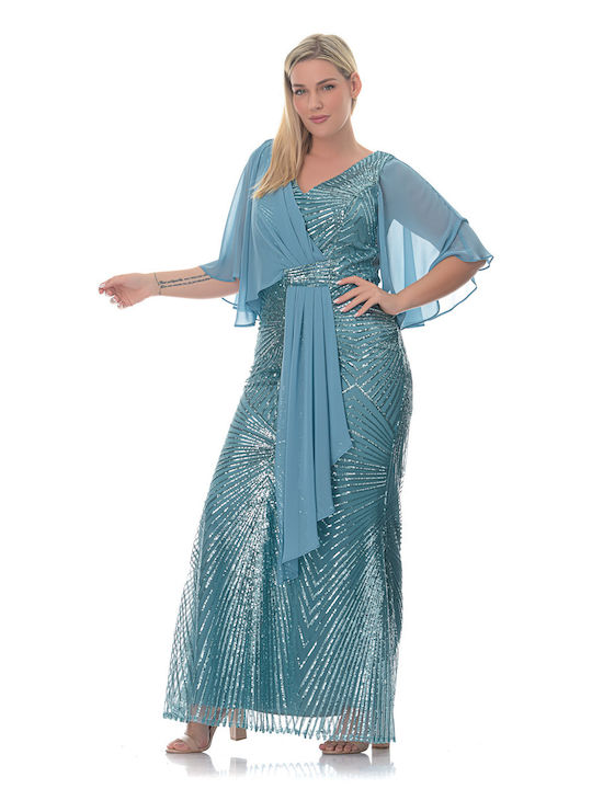 Maxi Meda Dress Pajette