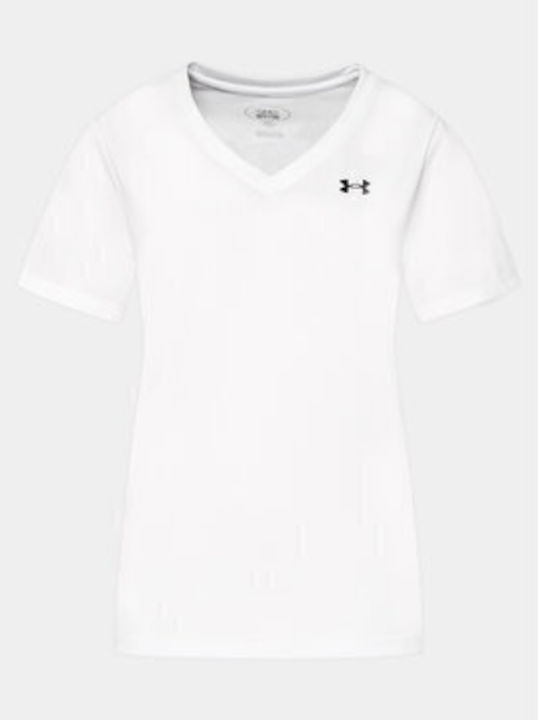 Under Armour Women's Athletic Blouse White