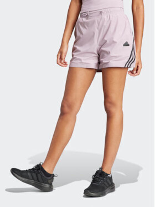 Future Icons 3-stripes Women's Sporty Shorts Purple