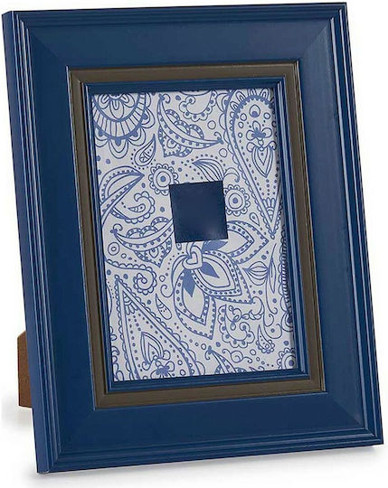 Ramă din plastic albastru cristal 21 X 26 X 2 cm Ramă din plastic albastru cristal 21 X 26 X 2 cm