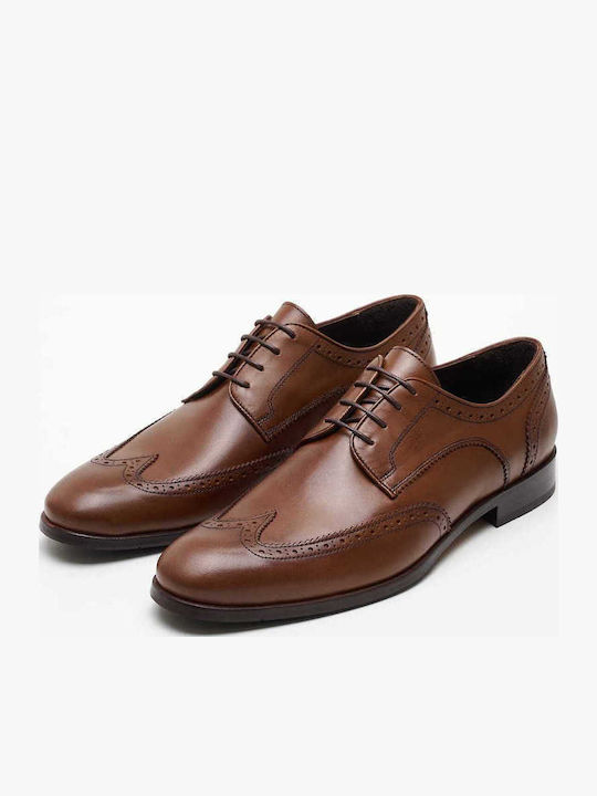 Leder Herrenschuhe Tabac Braun