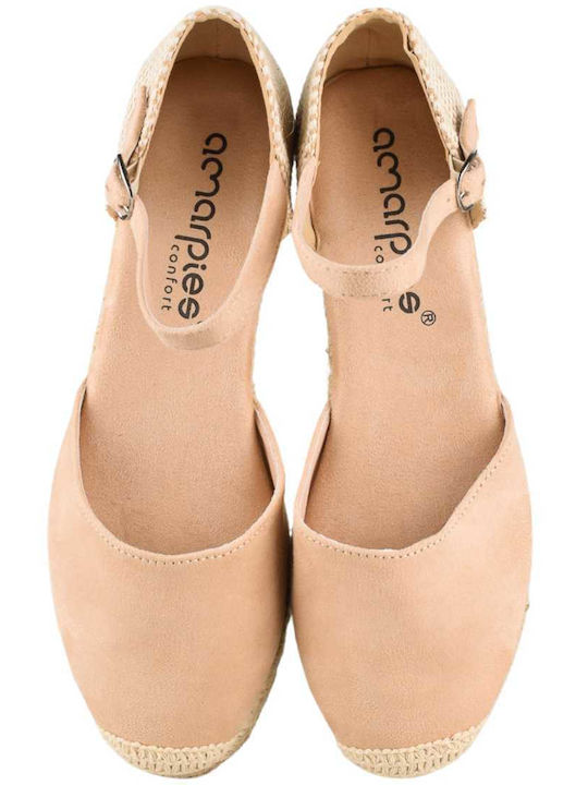 Damen Espadrilles | Amarpies | Acx26481 | Beige