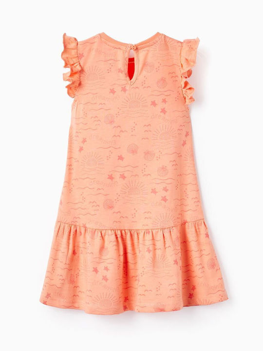 Zippy Set de 2 rochii de visare Coral 6m-36m - Coral