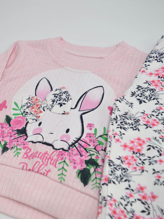 Extan Bebe Kids' Pajamas Winter Pink