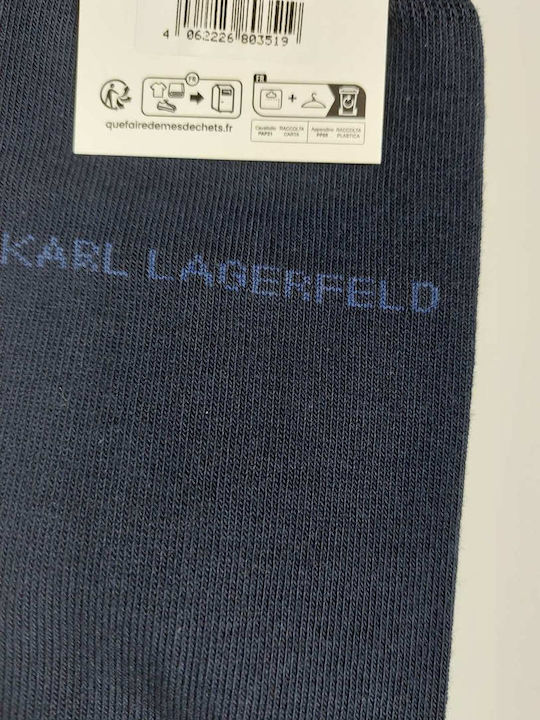 Karl Lagerfeld Ανδρικές Κάλτσες Μπλε