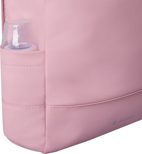 Kikka Boo Wickeltasche-Wickelrucksack Jayden Rosa 34cm.