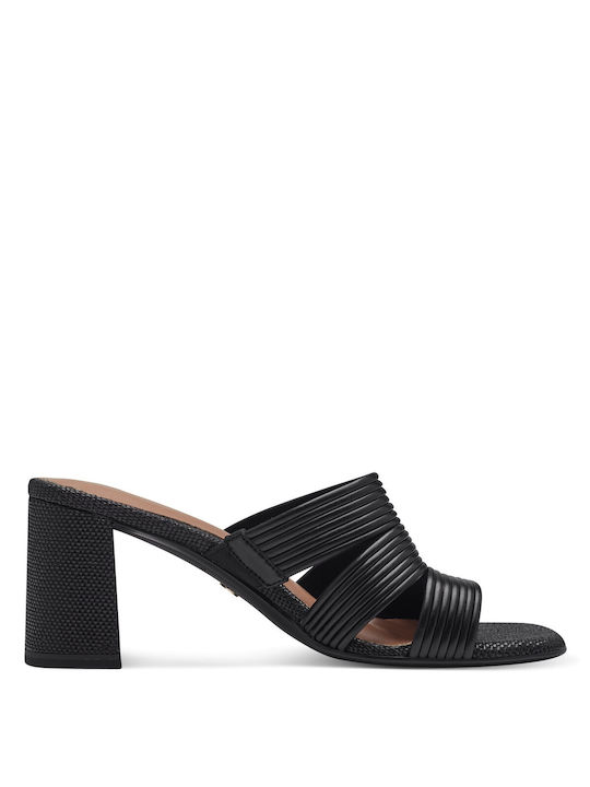 Tamaris Leather Women's Sandals Black