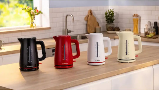 Bosch MyMoment Βραστήρας 1.7lt 2400W Μαύρος