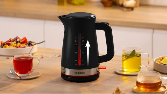 Bosch MyMoment Fierbător 1.7lt 2400W Negru