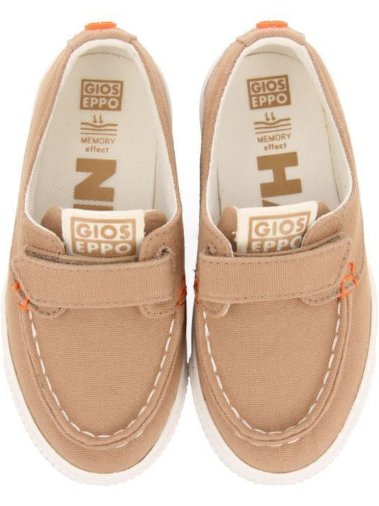 Boys Moccasins Beige