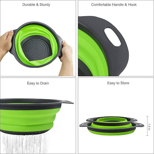 Strecurătoare pentru legume din Silicon 24x3cm 1buc